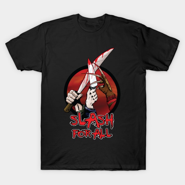 Slash for All T-Shirt by Wild Joker Designs